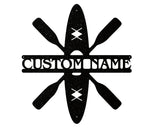 Paddle Board Custom Metal Wall Art, Wall Decoration, Nautical Wall Art, Metal Art Wall Decor, Lake House Decor, Metal Artwork