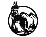 Wolf Wall Art, Metal Wall Art, Wolf Art, Wildlife Animal Wall Art, Wolf Decor, Nature Wall Art, Animal Wall Decor, Housewarming Gift