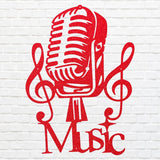 Music Metal Wall Art, Musician Wall Art, Music Metal Sign, Music Room Wall Art, Metal Artwork, Music Studio Art, Music Lover Gift